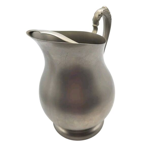 Vintage F B Rogers Provincetown Pewterlite Water Pitcher - Picture 6 of 10